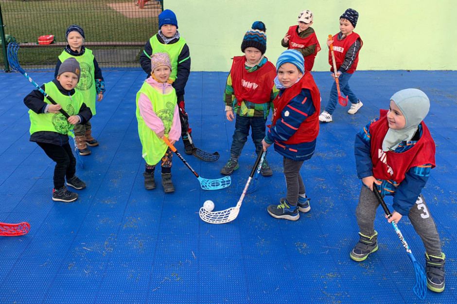 JARNÁ ČASŤ krúžkovej florbalovej zručnosti ŠK FbO (1.- 4. ročník MŠ).